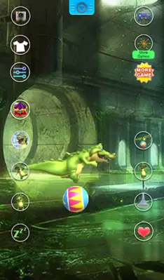 Talking Bath Crocodile android App screenshot 3